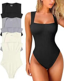 Body Feminino Decote Quadrado - Basic Chic