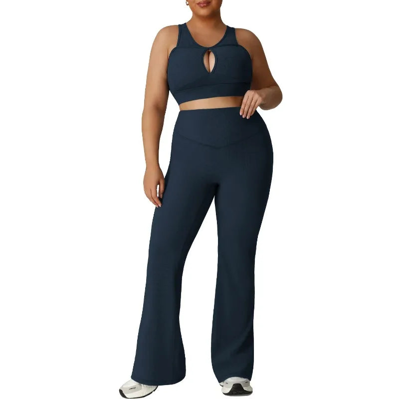 Conjunto Plus Size para Yoga e Fitness – Lily Smell